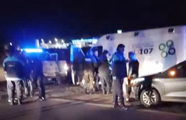 De película: Un individuo robo una ambulancia en Trenque Lauquen y la policía logró detenerlo tras una persecución