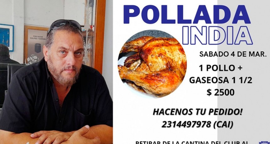 Gran Pollada en Independiente, cocinarán más de 250 y en FM 10 hablamos con Oscar Ortiz, Tesorero de la Comisión Directiva