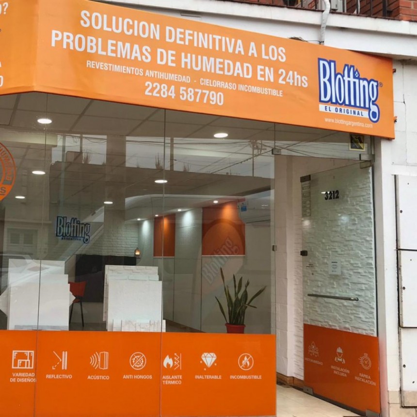 Blotting, la solución definitiva para la humedad en los ambientes, ya está en Bolívar y la zona