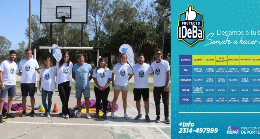 El Municipio presentó el programa de Iniciación Deportiva que se desarrollará en distintos barrios de la ciudad