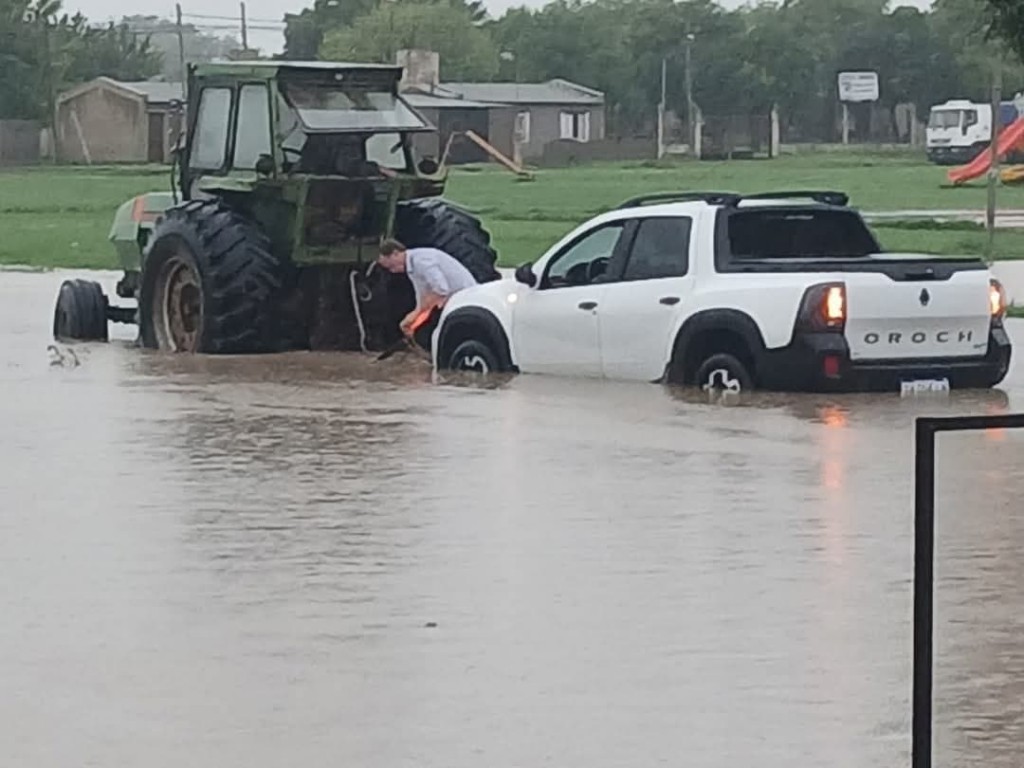 Carhue, Guaminí, Coronel Suárez y Coronel Pringles, las ciudades con mayor milimetraje tras el temporal de este miércoles