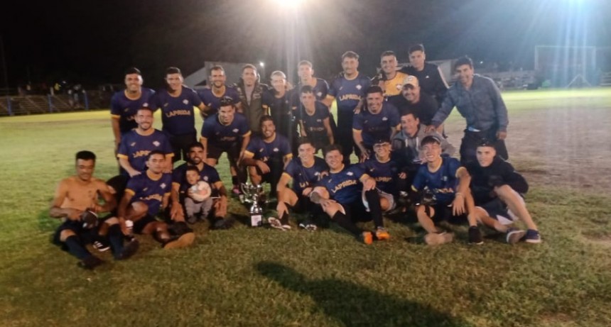 Laprida gritó campeón en el Torneo de Los Barrios 