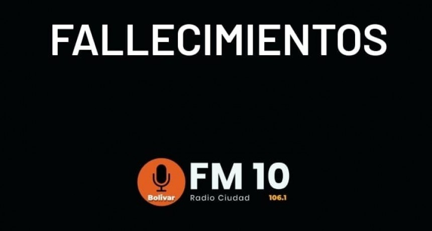 Falleció Rubén José Tamborenea