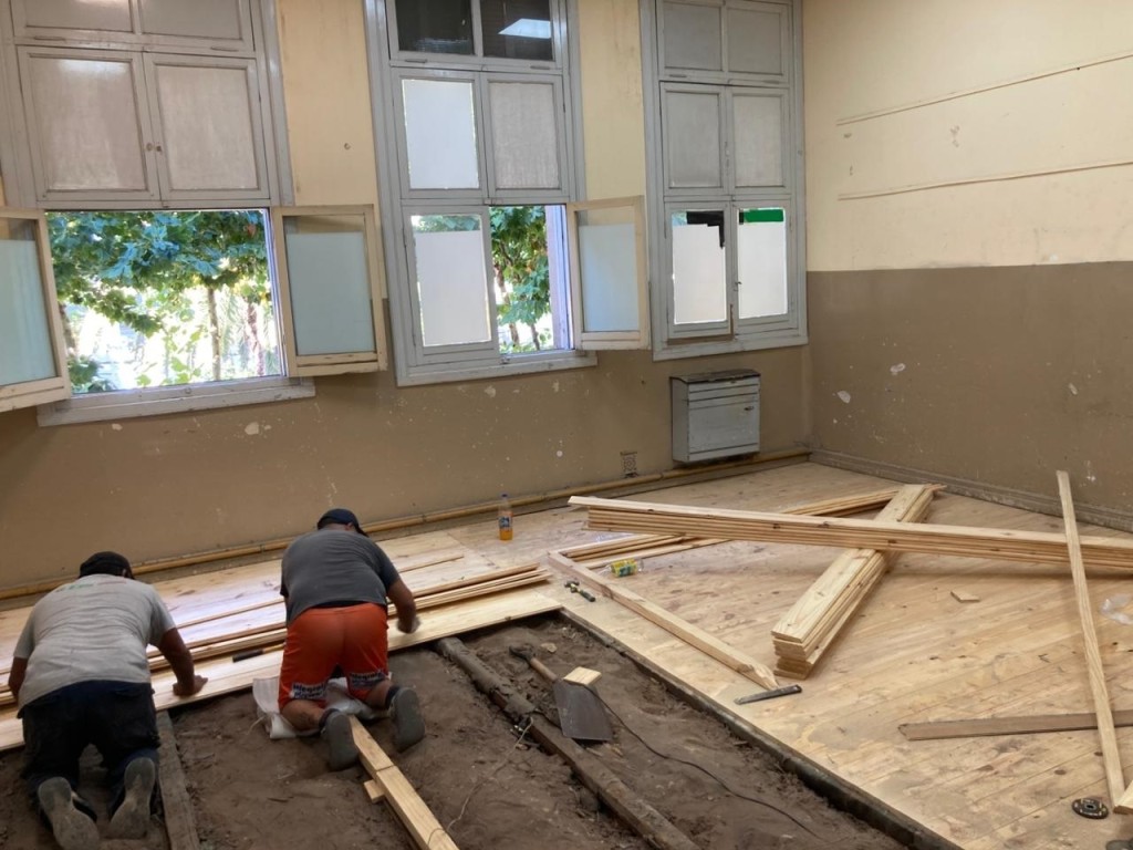 El Municipio contin&uacute;a fortaleciendo la infraestructura escolar de cara al inicio del Ciclo Lectivo