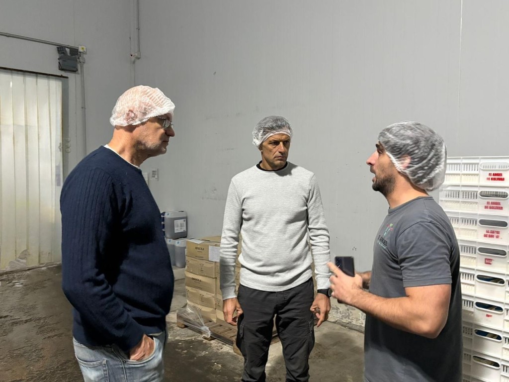 Bucca visit&oacute; la f&aacute;brica de quesos "El &Aacute;ngel" 