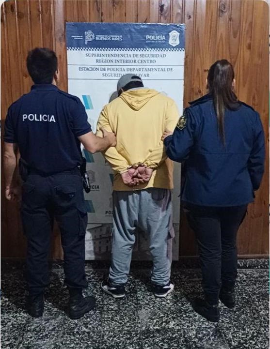 Informe Oficial jefatura Departamental de Polic&iacute;a Bol&iacute;var: Aprehendieron a un hombre por "Desobediencia" 