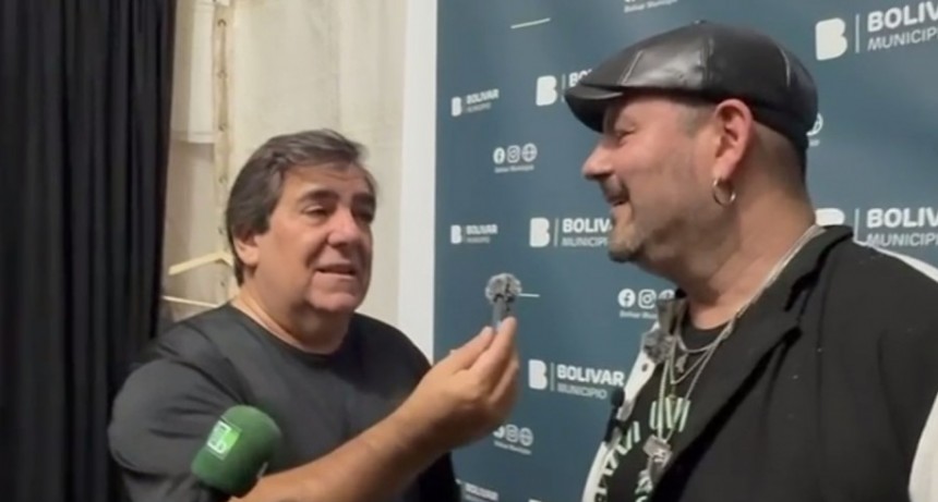 Nico Favio "Ver a la gente c&oacute;mo disfruta del festival, te hace m&aacute;s fuerte para dar todo en el escenario"