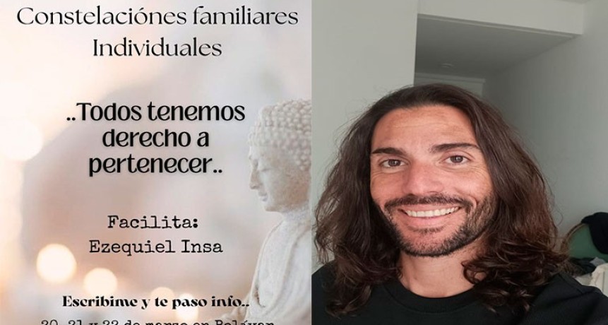 Constelaciones Familiares Individuales: Ezequiel Insa estar&aacute; en Bol&iacute;var 20, 21 y 22 de marzo