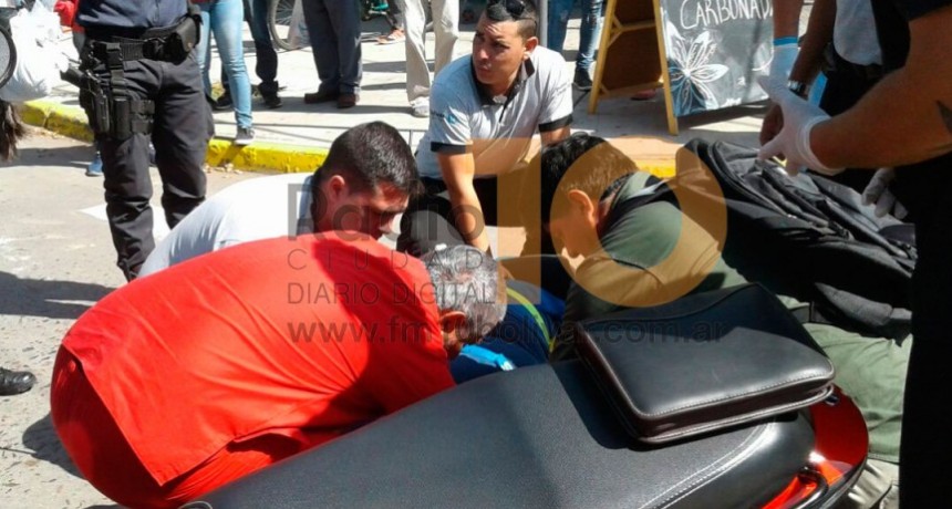 Una mujer debi&oacute; ser hospitalizada a ra&iacute;z de una colisi&oacute;n