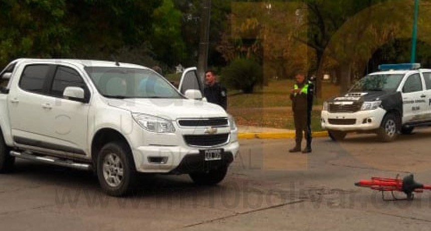 Colisi&oacute;n en Quirno Costa y Avenida Lavalle
