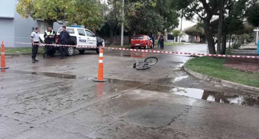 Leve Colisi&oacute;n en la esquina Chiclana e Ignacio Rivas