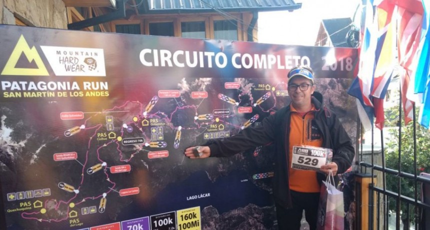 Hugo La Spina corri&oacute; 105 km en San Mart&iacute;n de los Andes