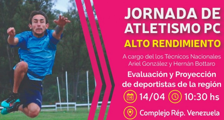 La Selecci&oacute;n Nacional de atletismo PC estar&aacute; en Bol&iacute;var y probar&aacute;n atletas