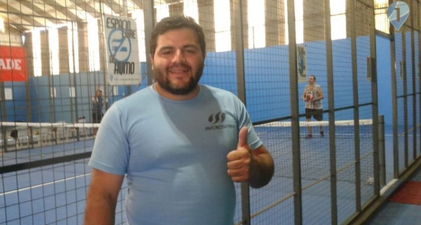 Silvio Diaz: &lsquo;El padel bolivarense y de la zona tiene un gran futuro&rsquo;