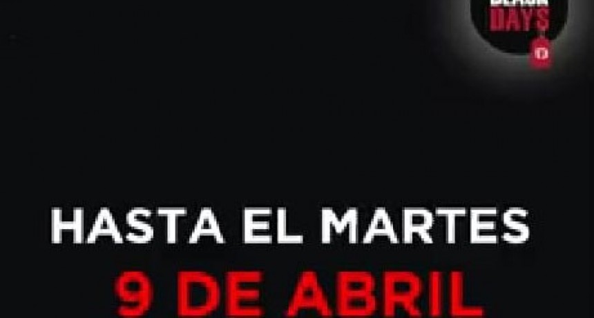 Se extiende el Bol&iacute;var Blacks Days hasta el martes 9