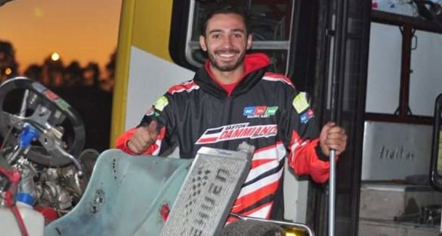 Santiago Fuentes se subi&oacute; al podio en la 2&ordm; fecha del Karting del Centro