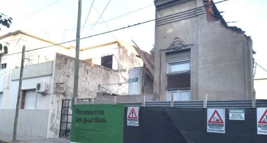 Azul: Hallaron restos &oacute;seos en la obra del Hospital de Ni&ntilde;os