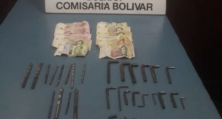 Se logr&oacute; la aprehensi&oacute;n de un sujeto que intentaba vender herramientas robadas