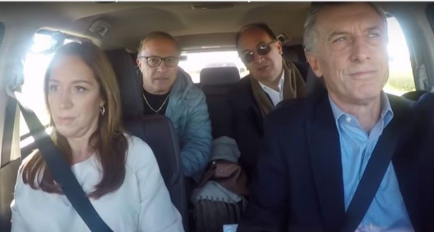 Saladillo: Fugaz visita de Macri y Vidal