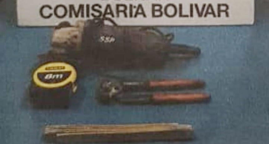 Se recuperaron herramientas robadas de una obra en construcci&oacute;n