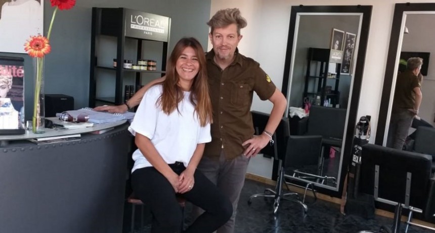 Peluquería Arte Club reabrió sus puertas en el nuevo local de Las Heras y Roca