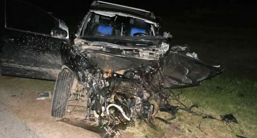 Colisi&oacute;n fatal en Lobos: un muerto y dos heridos
