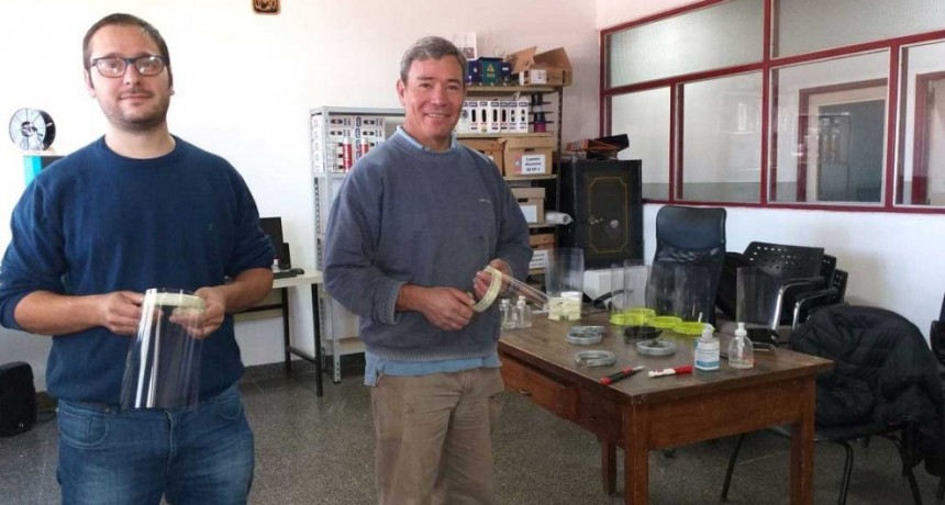 Desde la EET N.&deg; 1 se contin&uacute;a con la fabricaci&oacute;n de mascarillas faciales