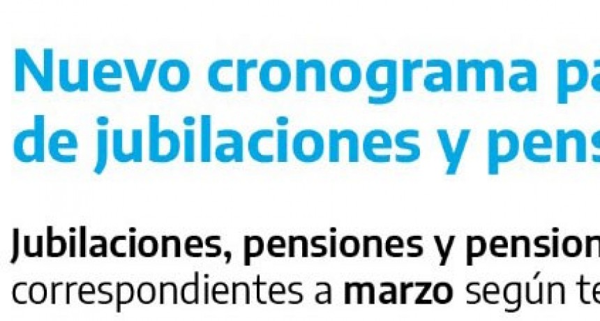 Pagar&aacute;n hoy a jubilados y pensionados con DNI terminados en 6 y 7