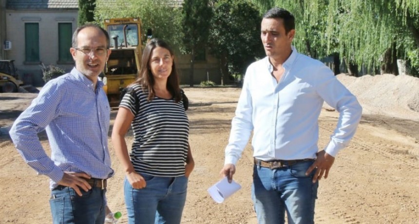 Pisano supervis&oacute; la obra que se est&aacute; ejecutando en el Hospital Capredoni
