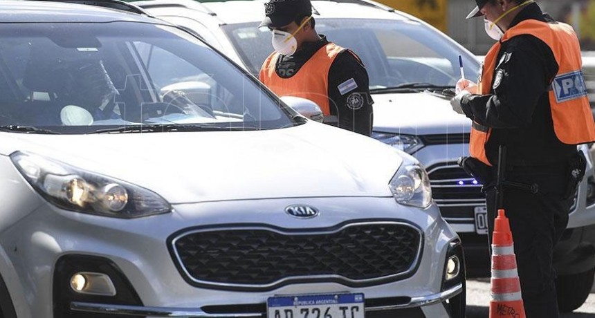 M&aacute;s de 41 mil detenidos, demorados o notificados por violar la cuarentena en todo el pa&iacute;s