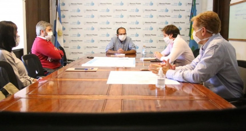 El intendente Marcos Pisano mantuvo una reuni&oacute;n con representante del Honorable Concejo Deliberante