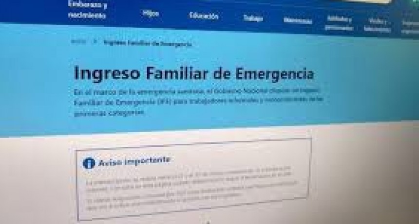 Desde este viernes podr&aacute;n elegir el medio de pago los beneficiarios del IFE que a&uacute;n no lo hayan seleccionado y sus DNI terminen en 2 y 3 