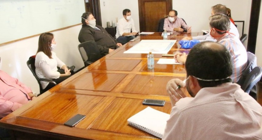 El intendente Marcos Pisano mantuvo un encuentro con referentes de instituciones locales