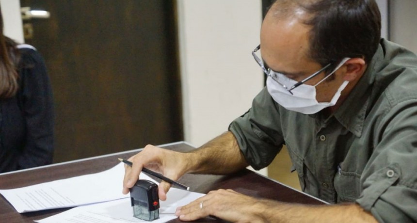Pisano elev&oacute; al gobernador el protocolo con el apoyo pol&iacute;tico e institucional