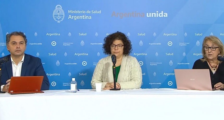 Vizzotti: 'El momento de redoblar los esfuerzos es ahora para poder achatar la curva de contagios'