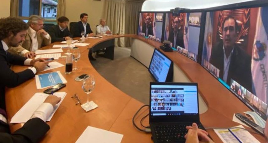 Fern&aacute;ndez define con gobernadores los detalles de otras dos semanas de cuarentena