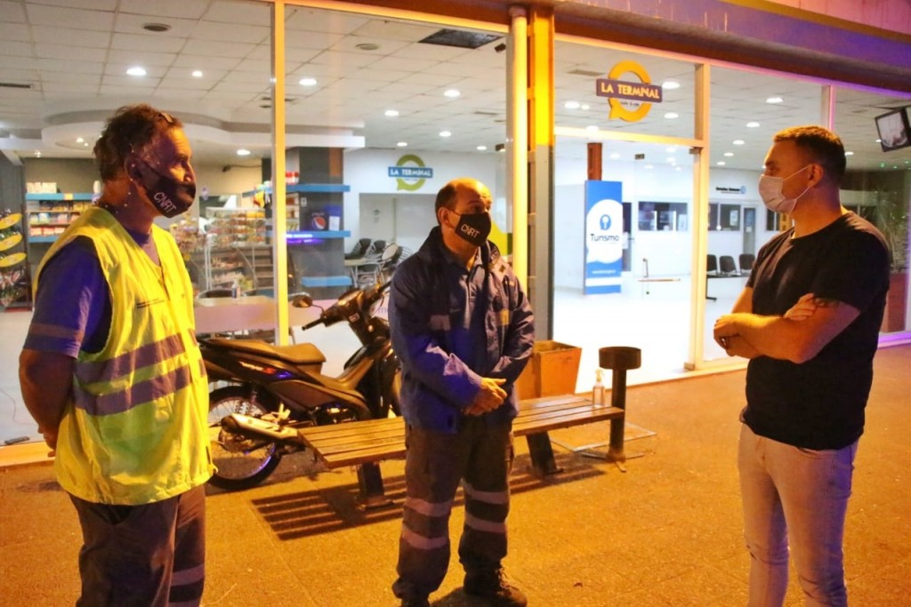 En Semana Santa: La Agencia de Seguridad Vial realizó controles en la terminal de ómnibus