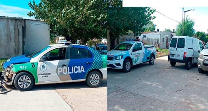 Tres vehículos involucrados en una colisión, si bien no hubo personas heridas