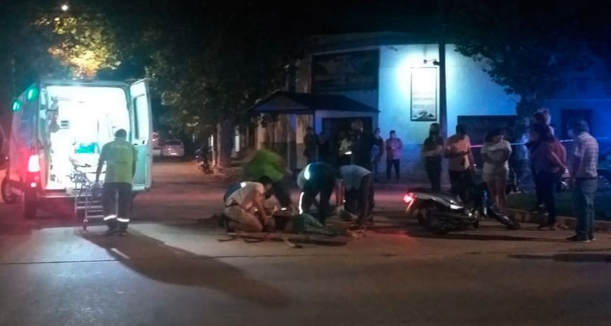 Cuatro j&oacute;venes en protagonizaron un accidente de tr&aacute;nsito