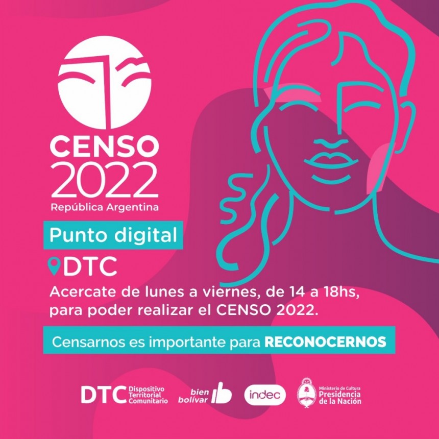 El Municipio sumó tres puntos digitales para realizar el censo 2022