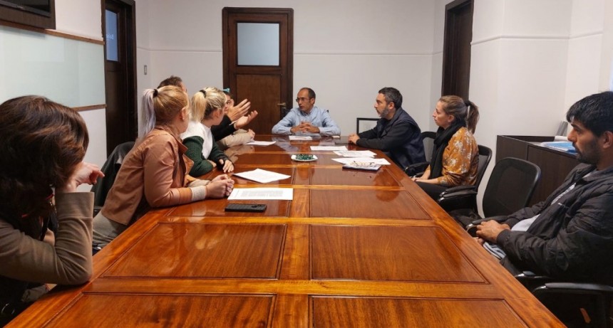 El Intendente Pisano se reunió con referentes de Sapaab