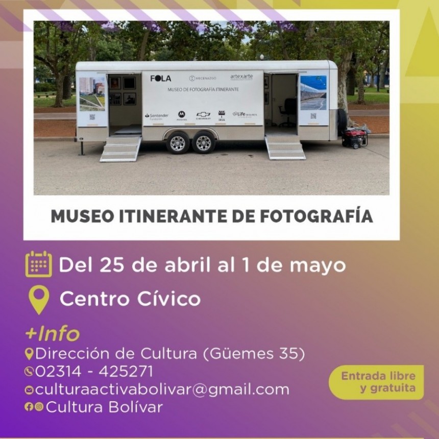 Llega a Bolívar, el Museo Itinerante de Fotografía