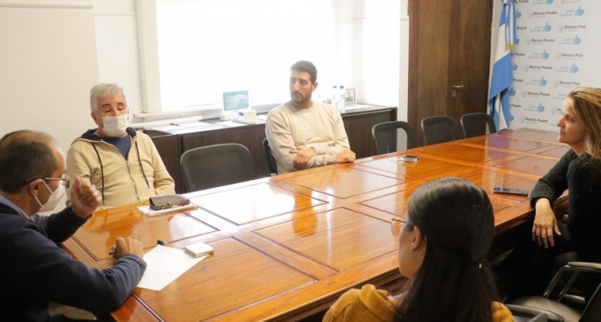 Pisano recibió a integrantes del Grupo Scout San Carlos