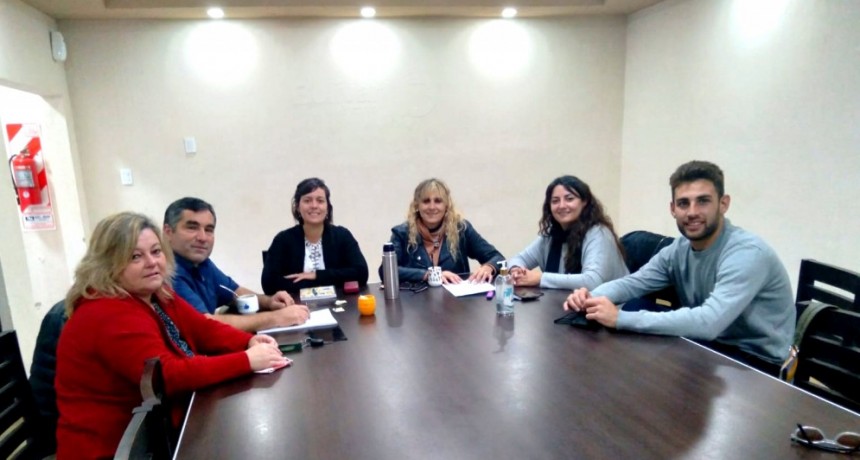 La Directora del Gigante Azul se reunió con referentes de entidades religiosas