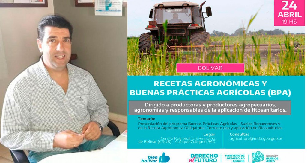 Se realizará este lunes, la presentación del programa Recetas Agronómicas y Buenas Prácticas Agrícolas, en FM 10 hablamos con Javier Fernández del área Producción Municipal