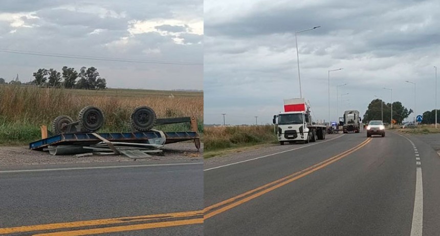 Rutas 226 y 86: Se produjo un incidente vial sin consecuencias