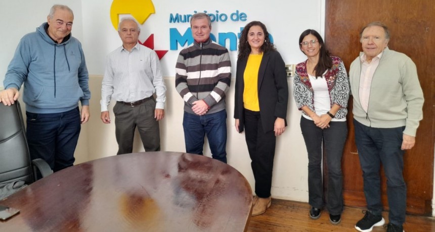 La concejal Emilia Palomino visitó Monte y se reunió con el Intendente José Castro