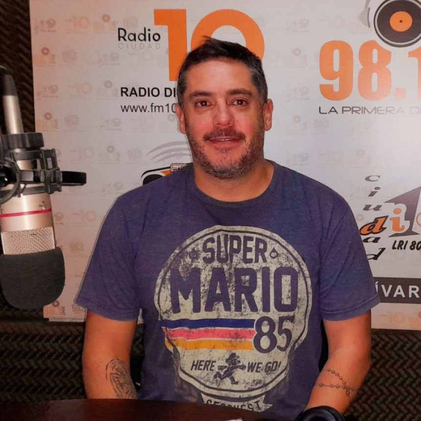 Enzo Solondoeta visitó los estudios de FM 10 y habló de la campaña contra el Dengue y las próximas castraciones