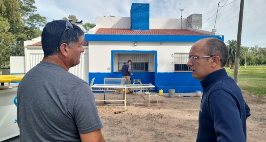 El Intendente Pisano recorrió las instalaciones de la sede de Policía Científica en Bolívar