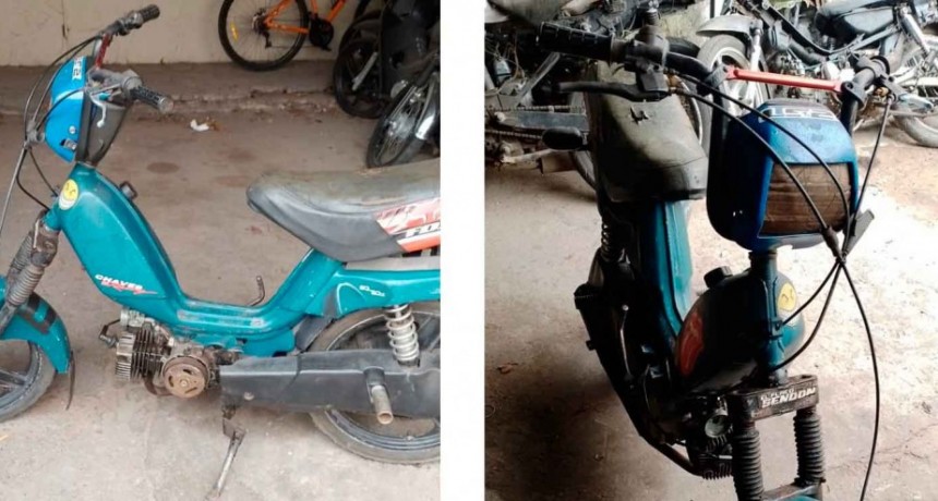 Parte de Prensa: Sustraen un ciclomotor de un taller mecánico  y es recuperado por la Policía de Bolívar